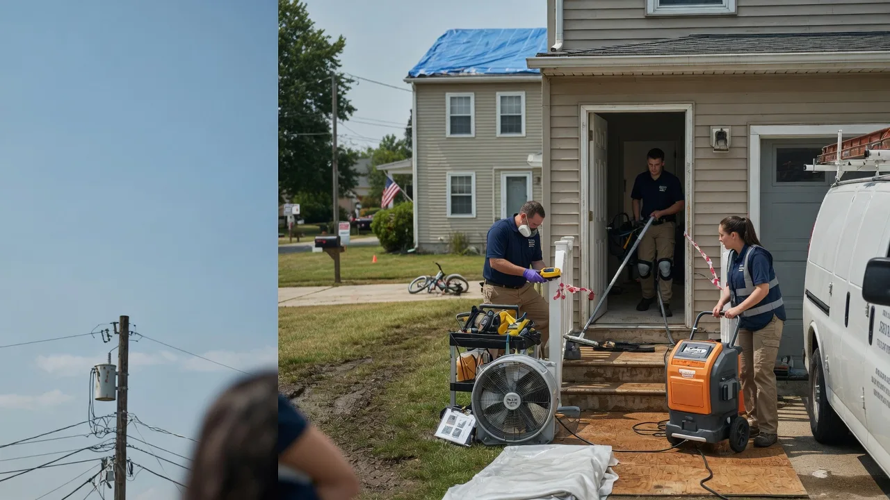 Water Damage Repair in Aleppo, PA near me